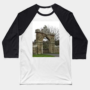 Culzean Castle Forecourt Archway, Carrick, Scotland Baseball T-Shirt